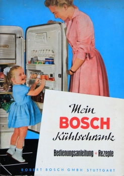 Bosch Refrigerator 1955 Owner Manual (2841)